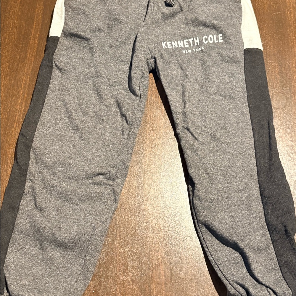 Kenneth Cole Kids Gray and Black sweatpants